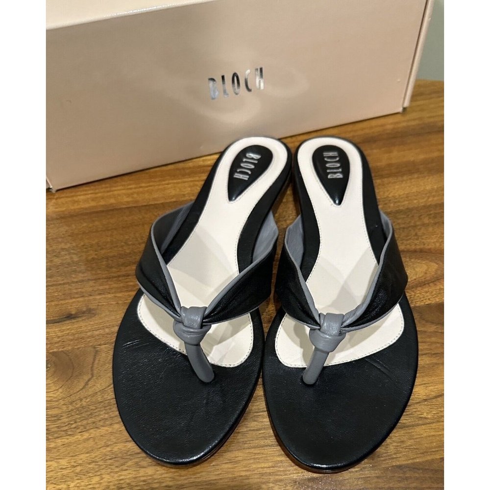 Bloch Sadiya Black Gray‎ Sandals, EU 39, Nordstrom NIB New in Box